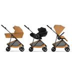 Cybex Melio Carbon Pushchair - Cinnamon Yellow