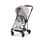 Cybex Mios Fold Cot Ultimate Travel System Bundle - Style City Grey & Matt Black Frame