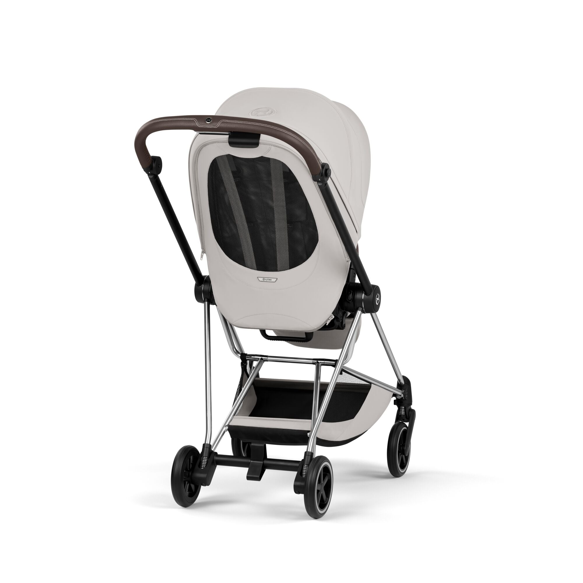 Cybex Mios Style Pushchair - City Grey with Chrome Brown Frame