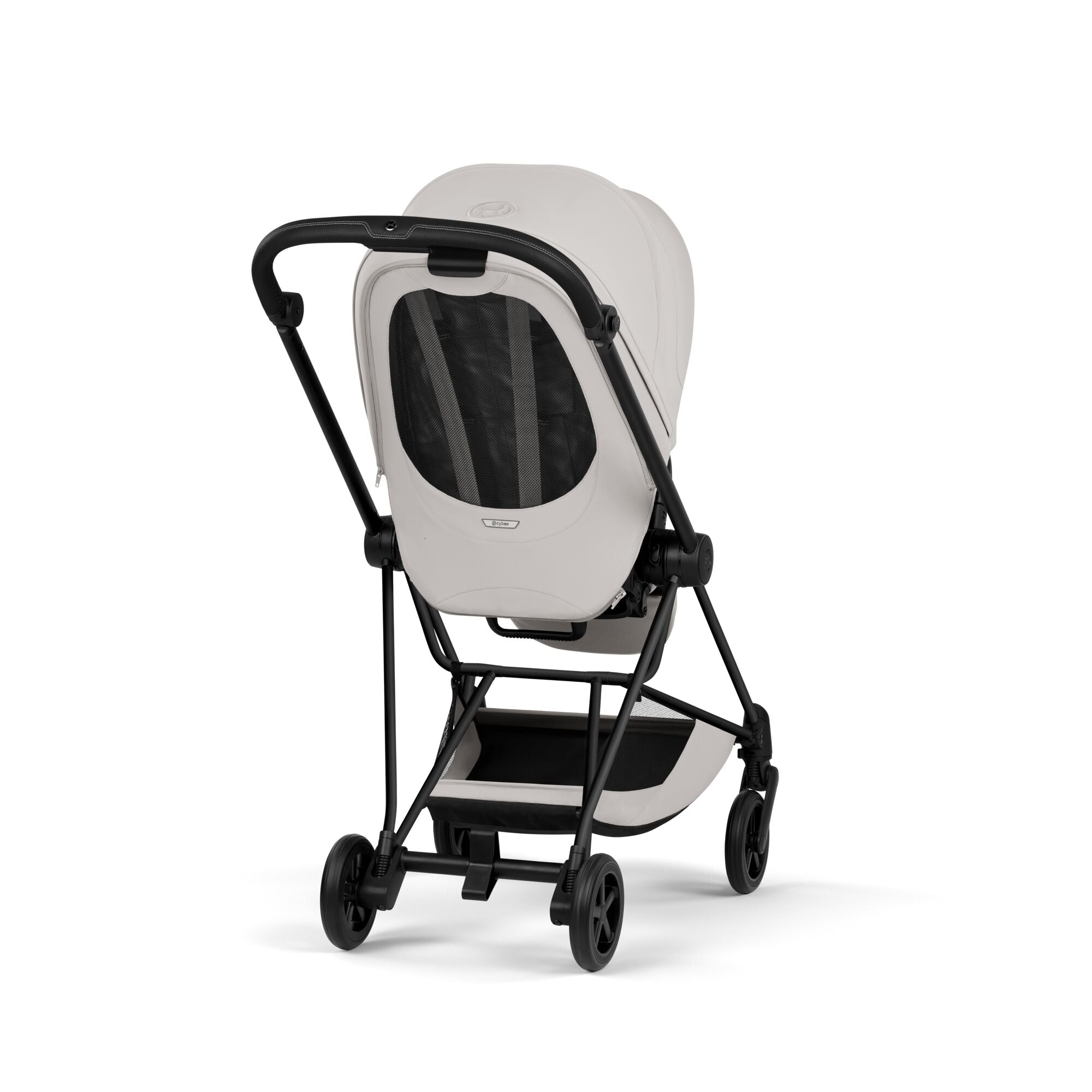 Cybex Mios Fold Cot Travel System Bundle - Style City Grey & Matt Black Frame