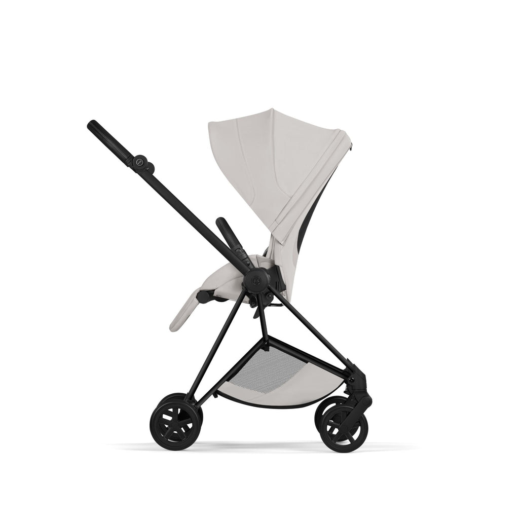 Cybex Mios Fold Cot Ultimate Travel System Bundle - Style City Grey & Matt Black Frame