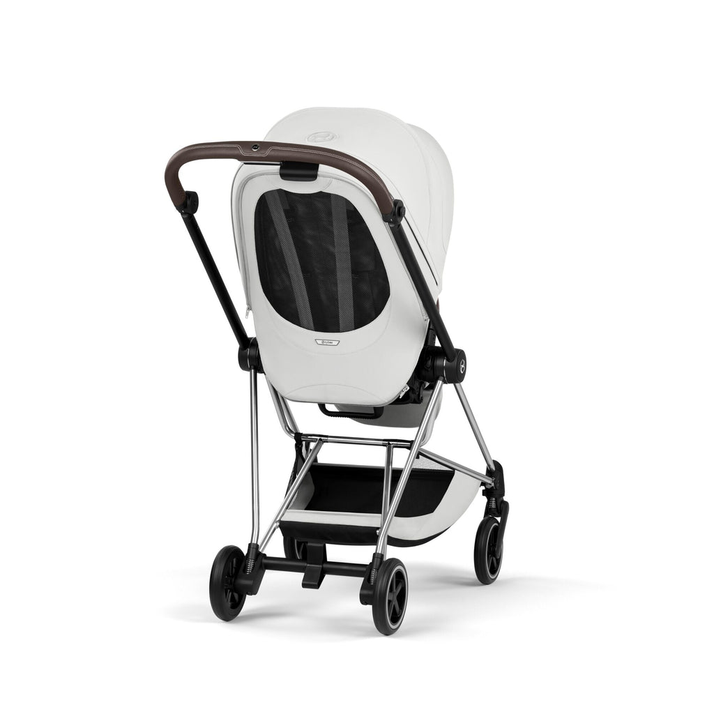 Cybex Mios Style Pushchair - Off White with Chrome Brown Frame