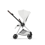 Cybex Mios Fold Cot Travel System Bundle - Style Off White & Chrome Brown Frame