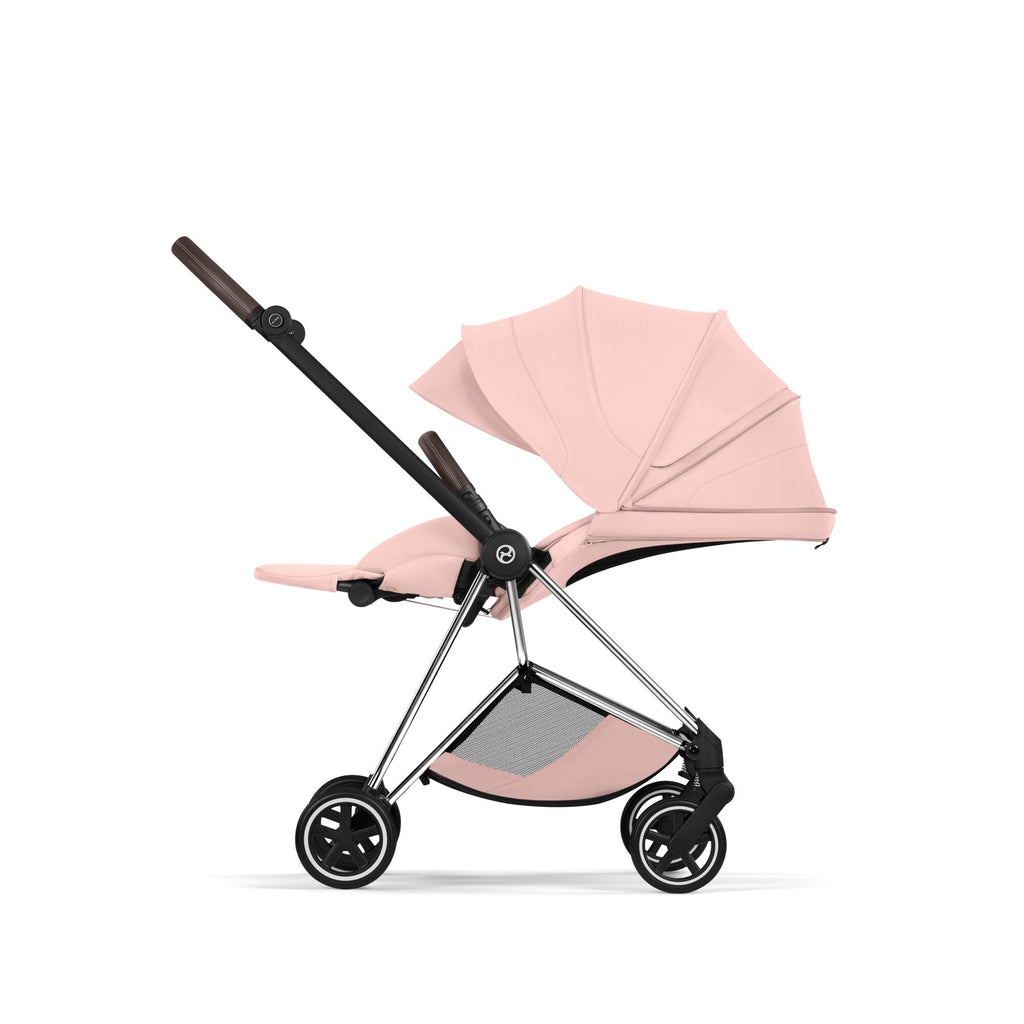 Cybex Mios Style Pushchair - Peach Pink with Chrome Brown Frame