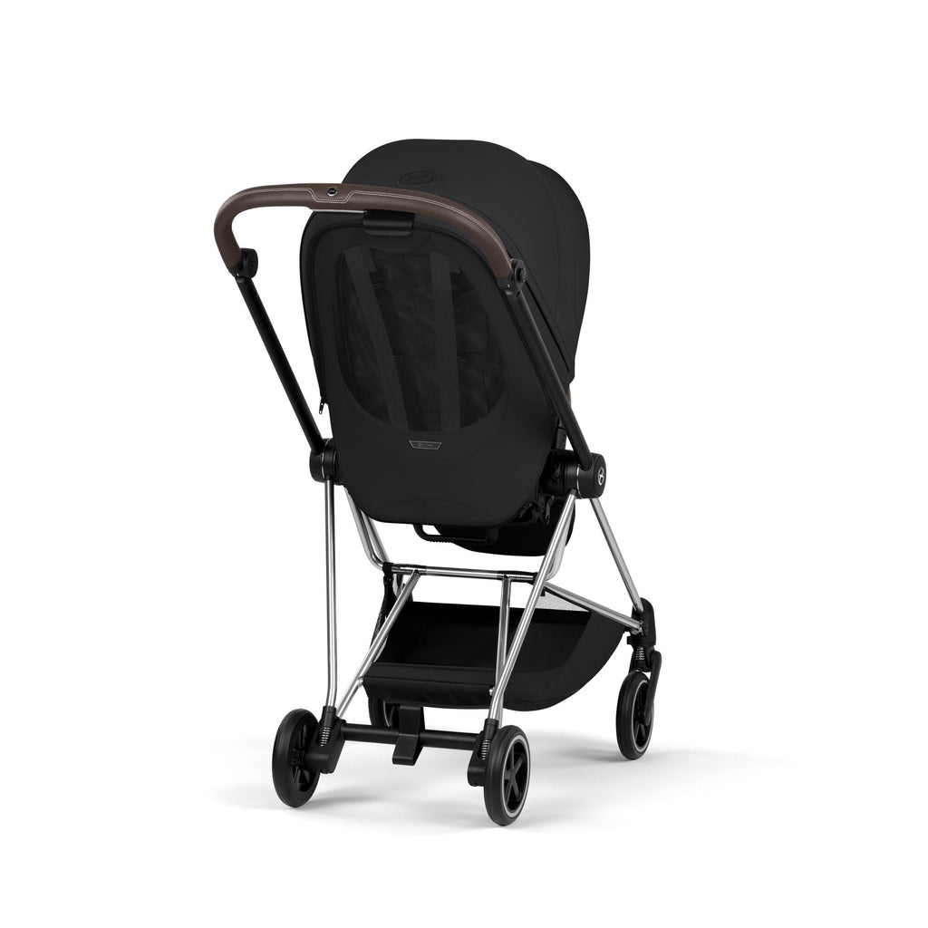 Cybex Mios Fold Cot Ultimate Travel System Bundle - Style Sepia Black & Chrome Brown Frame