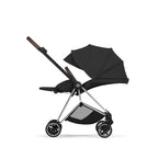 Cybex Mios Fold Cot Travel System Bundle - Style Sepia Black & Chrome Brown Frame