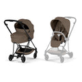 Cybex MIOS Comfort Set (Pushchair & Carrycot) -  Coconut Brown with Matt Black Frame