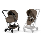 Cybex MIOS Comfort Set (Pushchair & Carrycot) -  Coconut Brown with Matt Black Frame