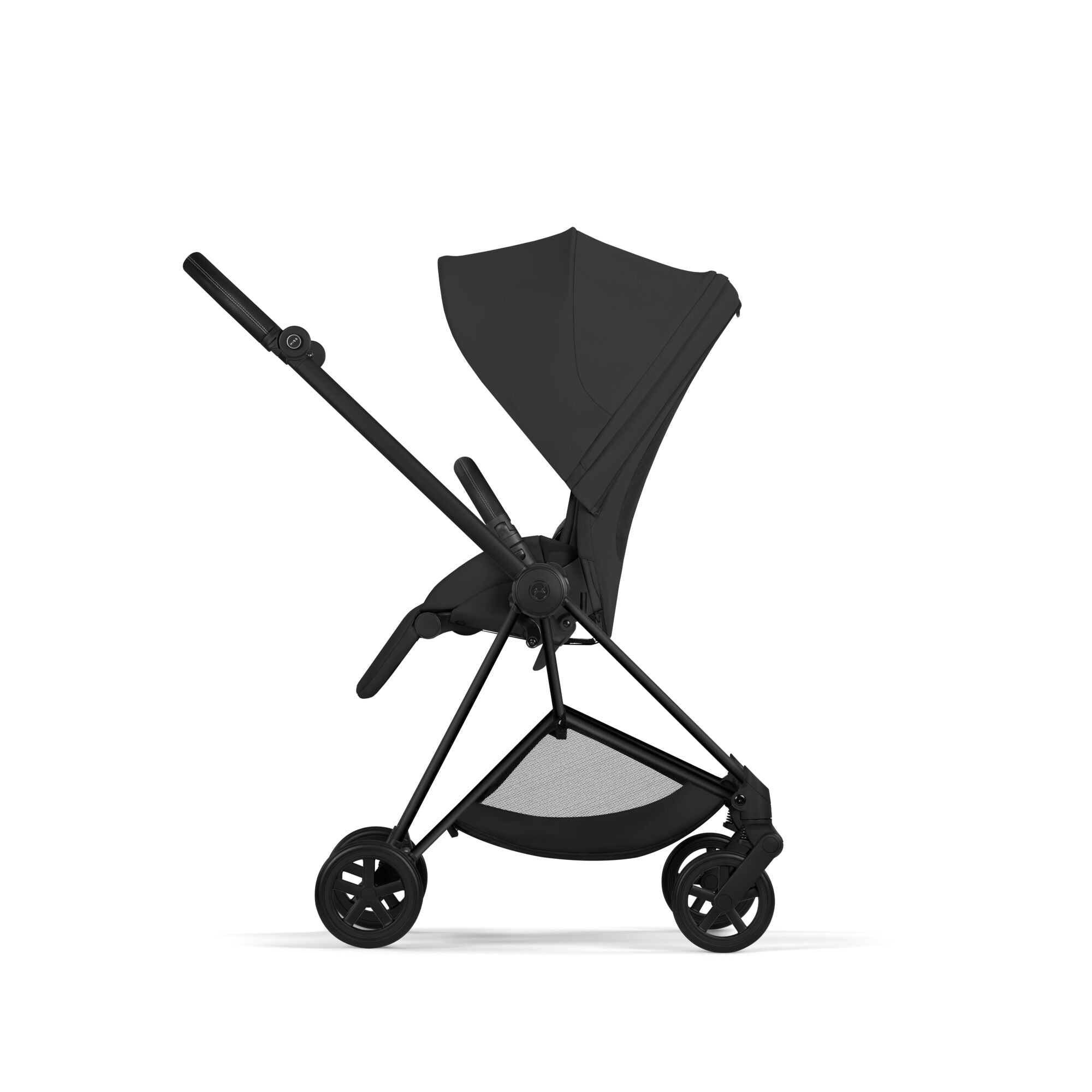 Cybex MIOS Comfort Set (Pushchair & Carrycot) -  Sepia Black with Matt Black Frame