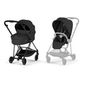 Cybex MIOS Comfort Set (Pushchair & Carrycot) -  Sepia Black with Matt Black Frame