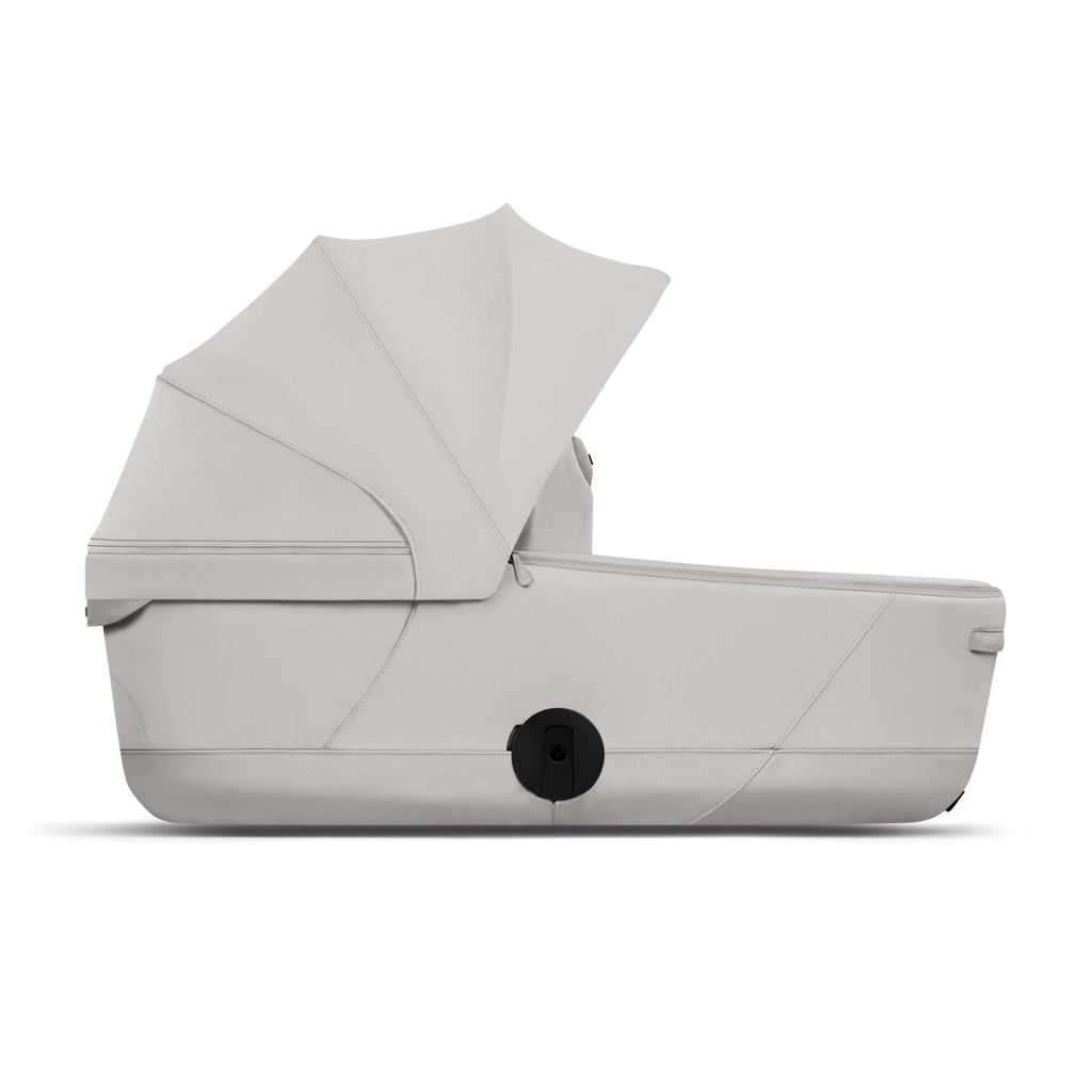 Cybex Mios Fold Cot Travel System Bundle - Style City Grey & Chrome Brown Frame