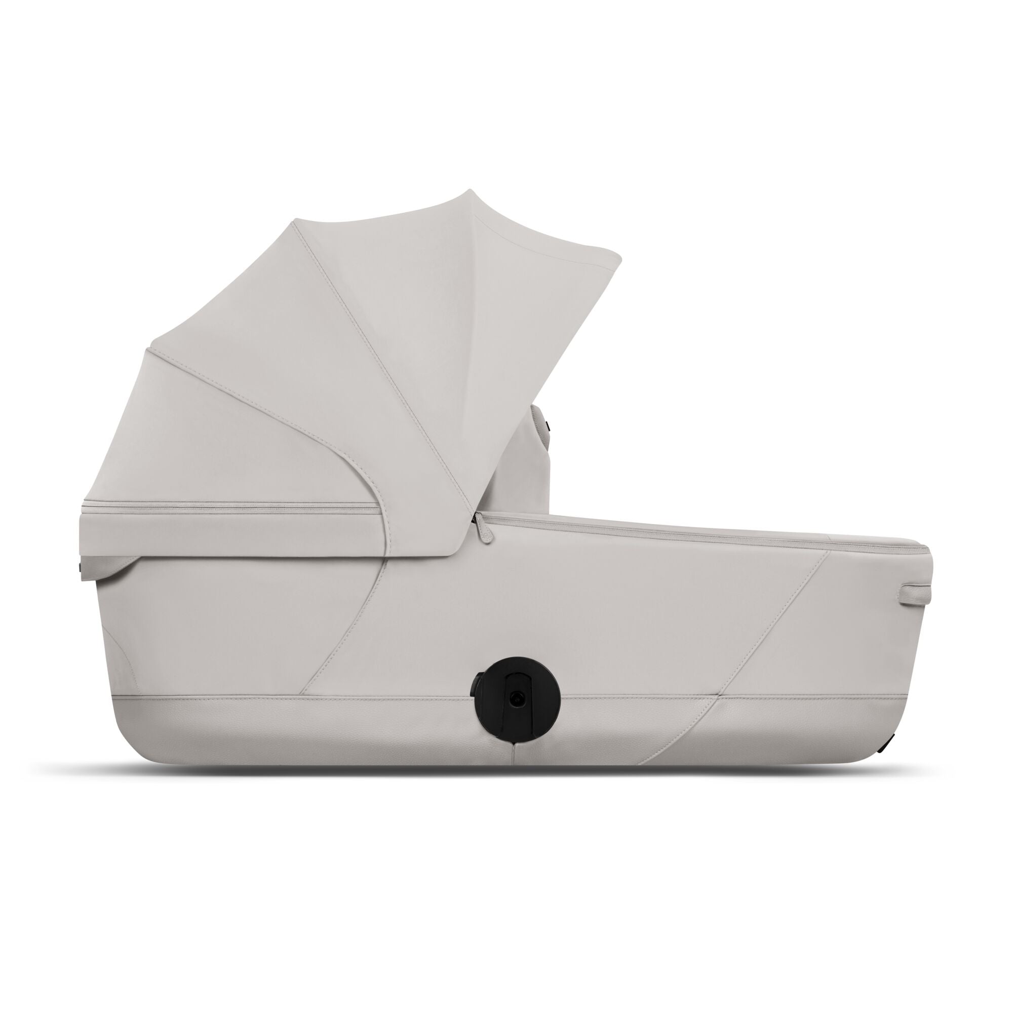 Cybex COYA Fold Cot Ultimate Travel System Bundle - Style City Grey & Matt Black Frame