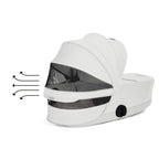 Cybex MIOS/COYA Style Foldable Carrycot - Off White