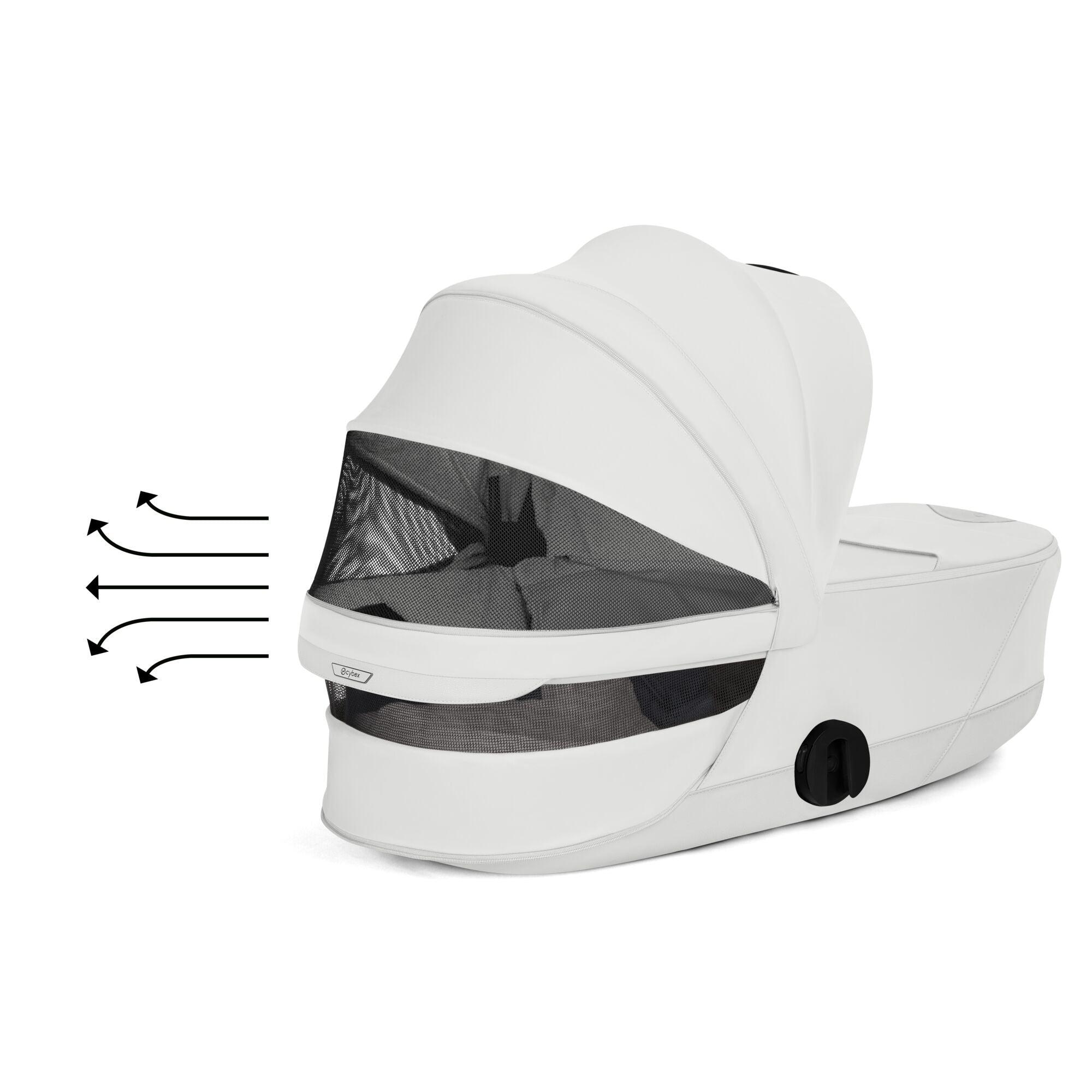 Cybex MIOS/COYA Style Foldable Carrycot - Off White