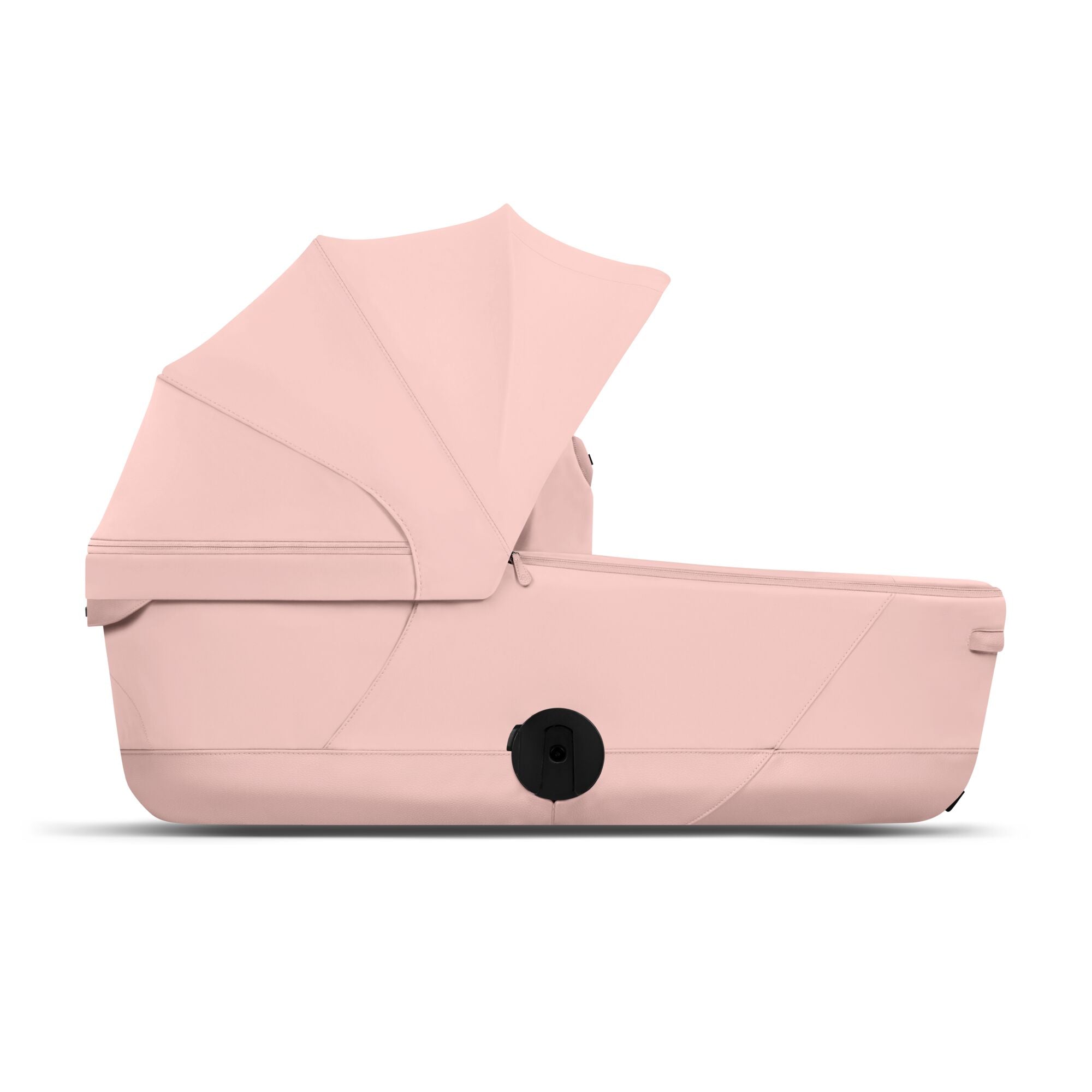 Cybex Mios Fold Cot Ultimate Travel System Bundle - Style Peach Pink & Matt Black Frame
