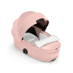 Cybex Mios Fold Cot Travel System Bundle - Style Peach Pink & Chrome Brown Frame