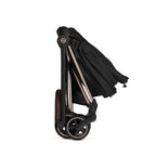 Cybex Mios Fold Cot Travel System Bundle - Style Sepia Black & Chrome Brown Frame
