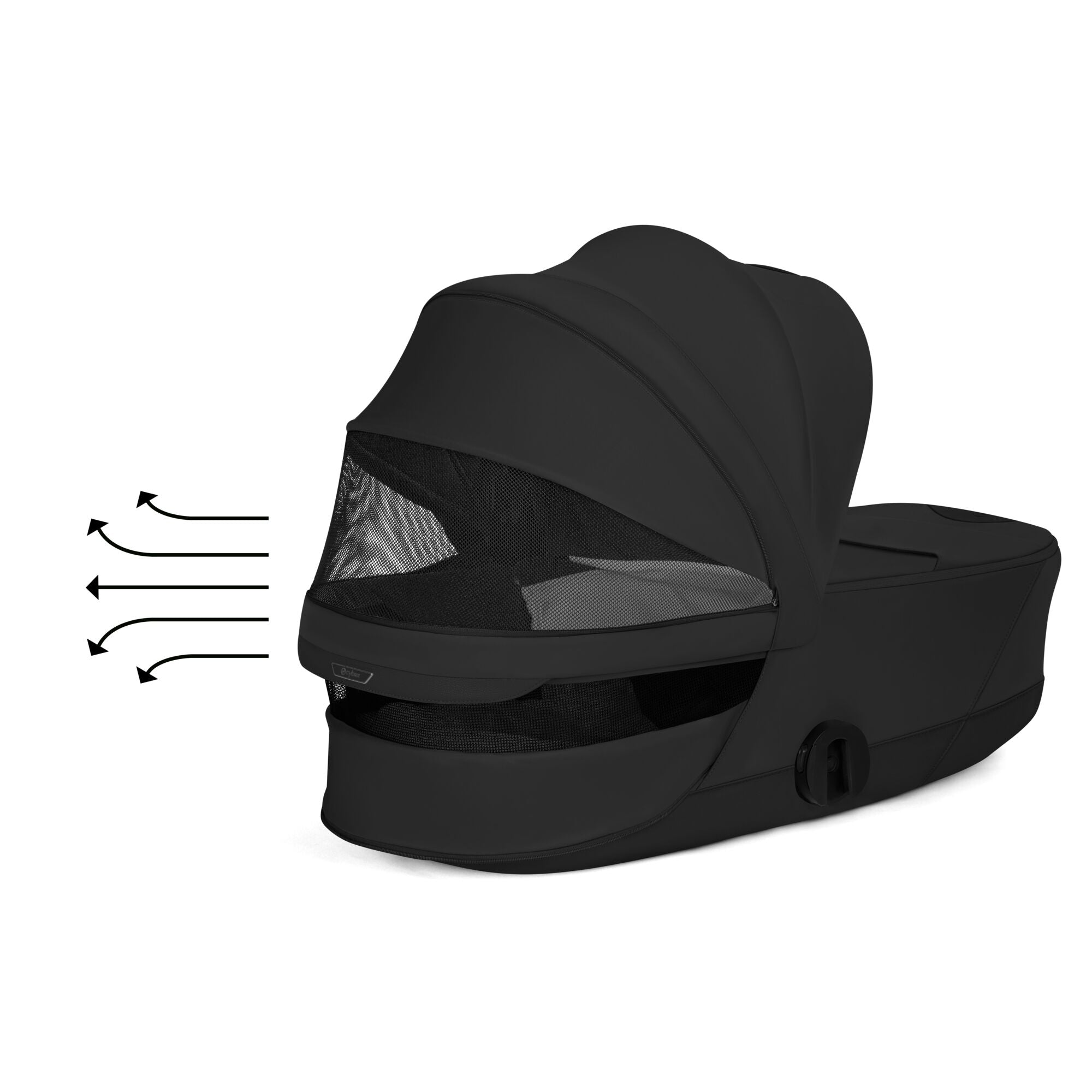 Cybex MIOS/COYA Style Foldable Carrycot - Sepia Black