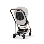 Cybex Mios Fold Cot Travel System Bundle - Style City Grey & Rose Gold Frame