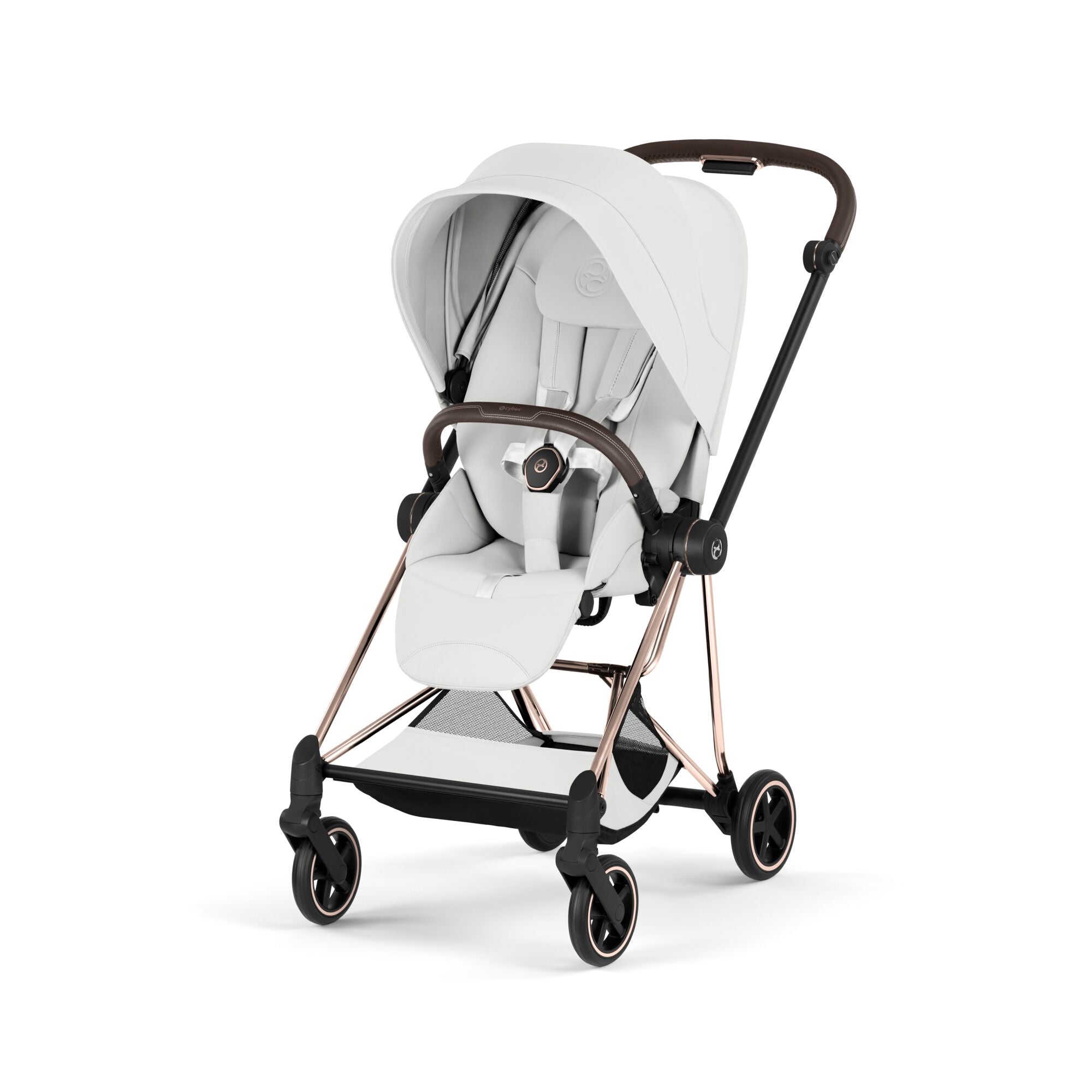 Cybex Mios Style Pushchair - Off White with Rose Gold Frame