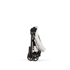 Cybex Mios Fold Cot Travel System Bundle - Style Off White & Rose Gold Frame