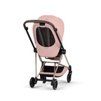 Cybex Mios Style Pushchair & Fold Cot Bundle - Peach Pink & Rose Gold Frame