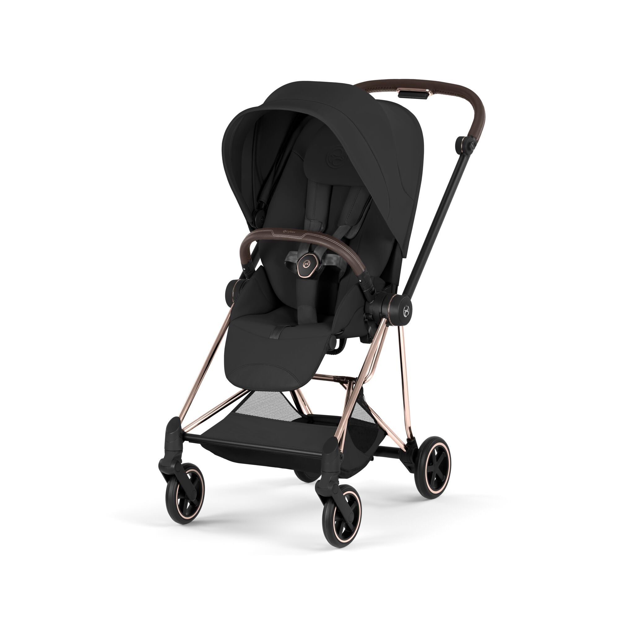 Cybex Mios Style Pushchair - Sepia Black with Rose Gold Frame