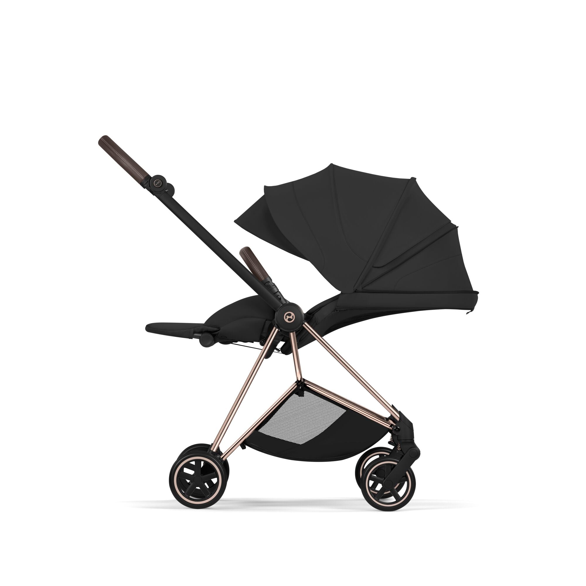 Cybex Mios Style Pushchair - Sepia Black with Rose Gold Frame