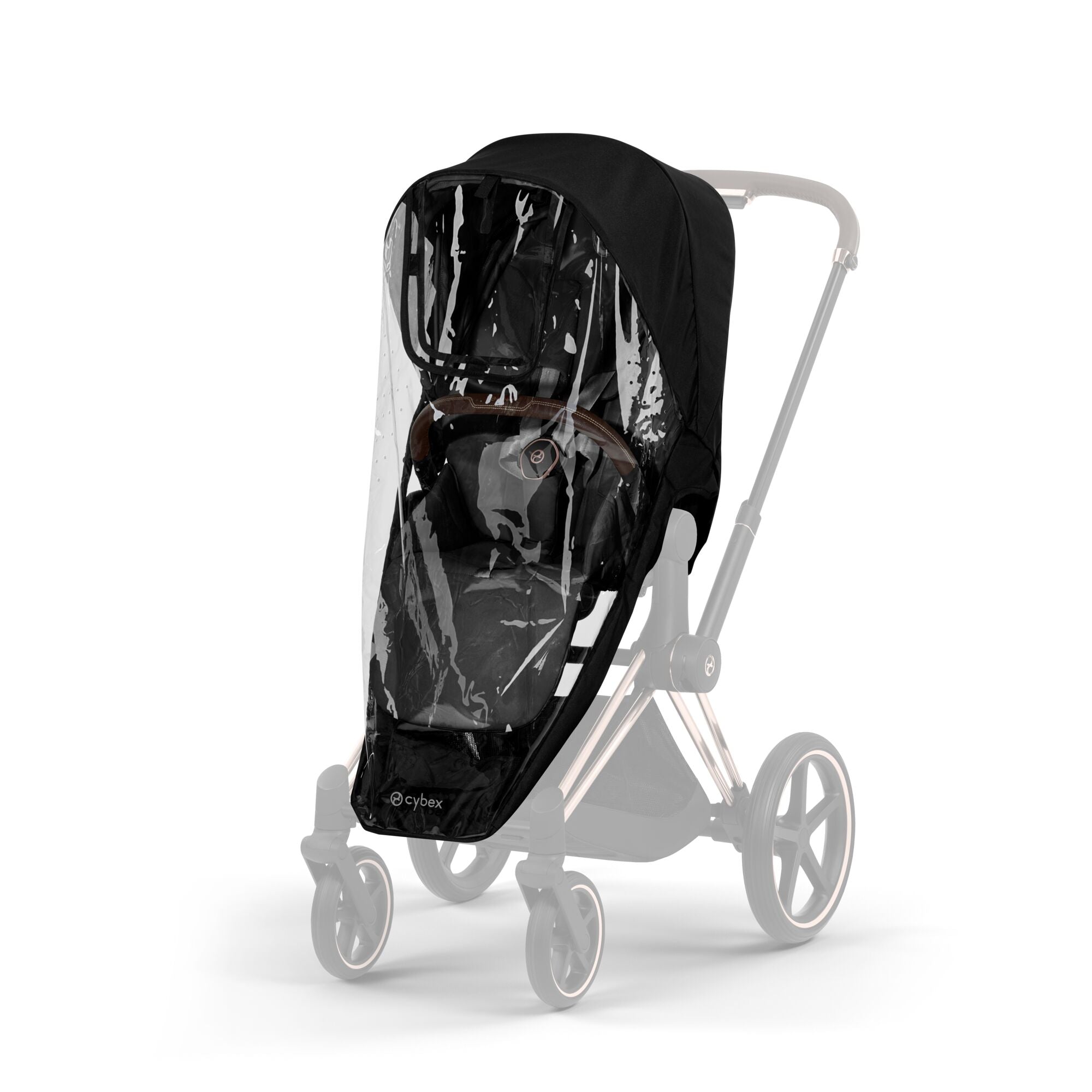 Cybex Priam Comfort Set  (Pushchair & Carrycot) - Coconut Brown with Matt Black Frame