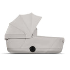 Cybex PRIAM Fold Cot Accessory Bundle - Style City Grey & Chrome Brown Frame