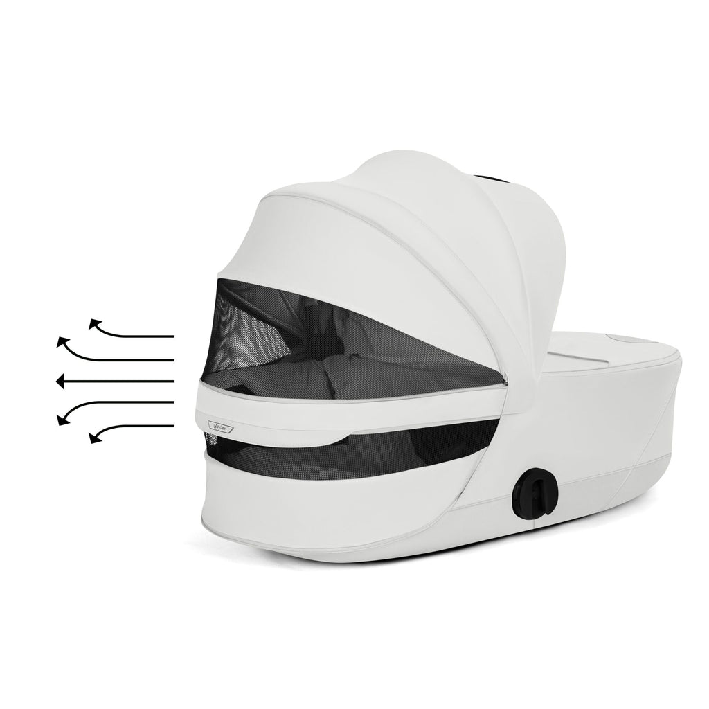 Cybex PRIAM Style Foldable Carrycot - Off White