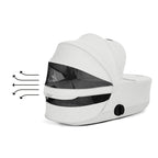 Cybex PRIAM Style Foldable Carrycot - Off White