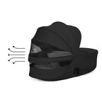 Cybex PRIAM Style Foldable Carrycot - Sepia Black
