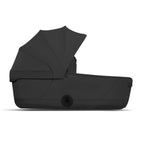 Cybex e-PRIAM Fold Cot Travel System Bundle - Style Sepia Black & Matt Black Frame
