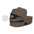 Cybex PRIAM Style Foldable Carrycot - Coconut Brown
