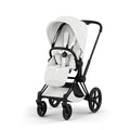 Cybex Priam Style Pushchair - Off White with Matt Black Frame