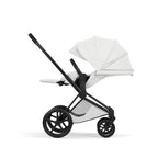 Cybex Priam Style Pushchair - Off White with Matt Black Frame