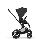 Cybex PRIAM Fold Cot Travel System Bundle - Style Sepia Black & Matt Black Frame