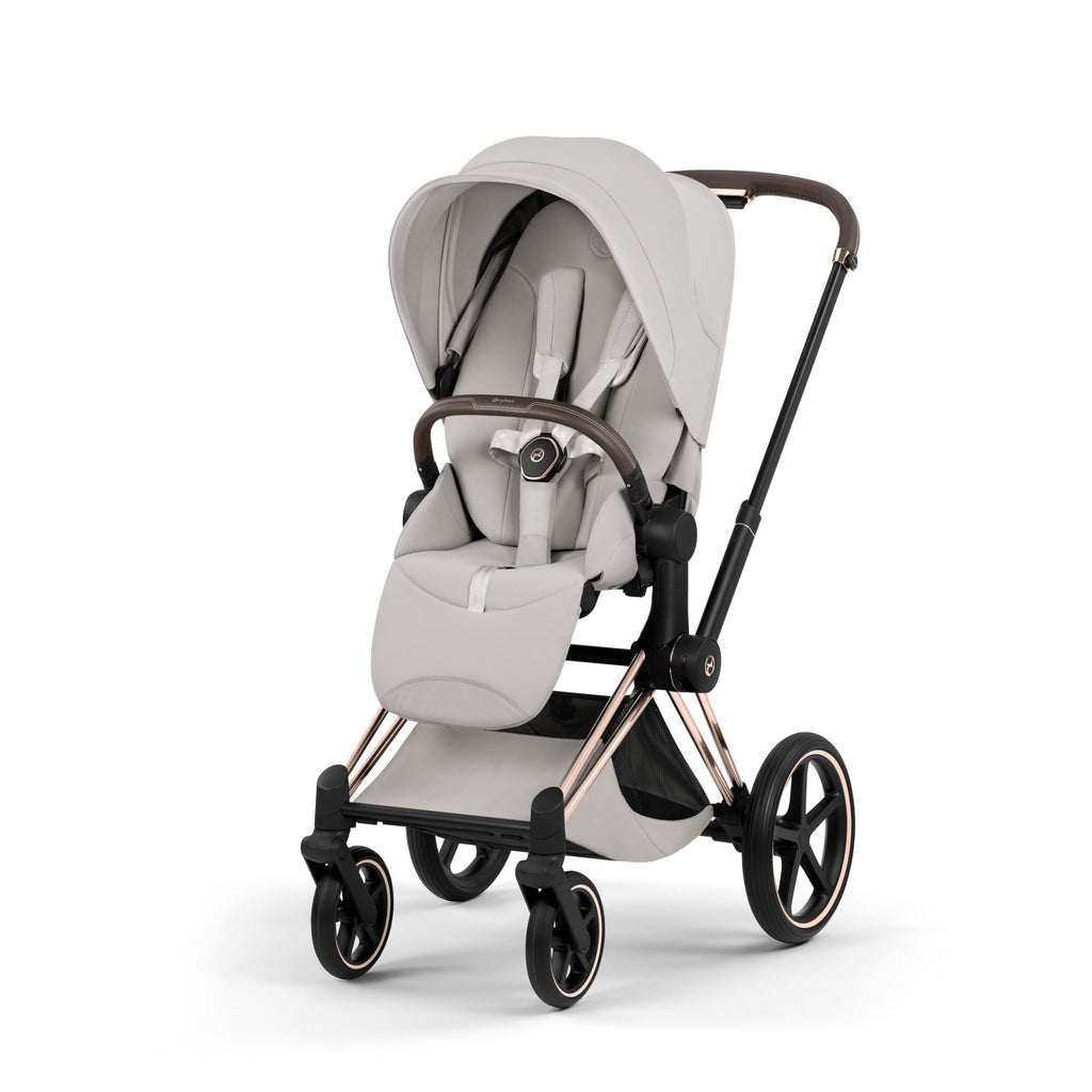 Cybex Priam Style Pushchair - City Grey with Rose Gold Frame