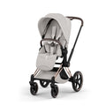 Cybex Priam Style Pushchair - City Grey with Rose Gold Frame