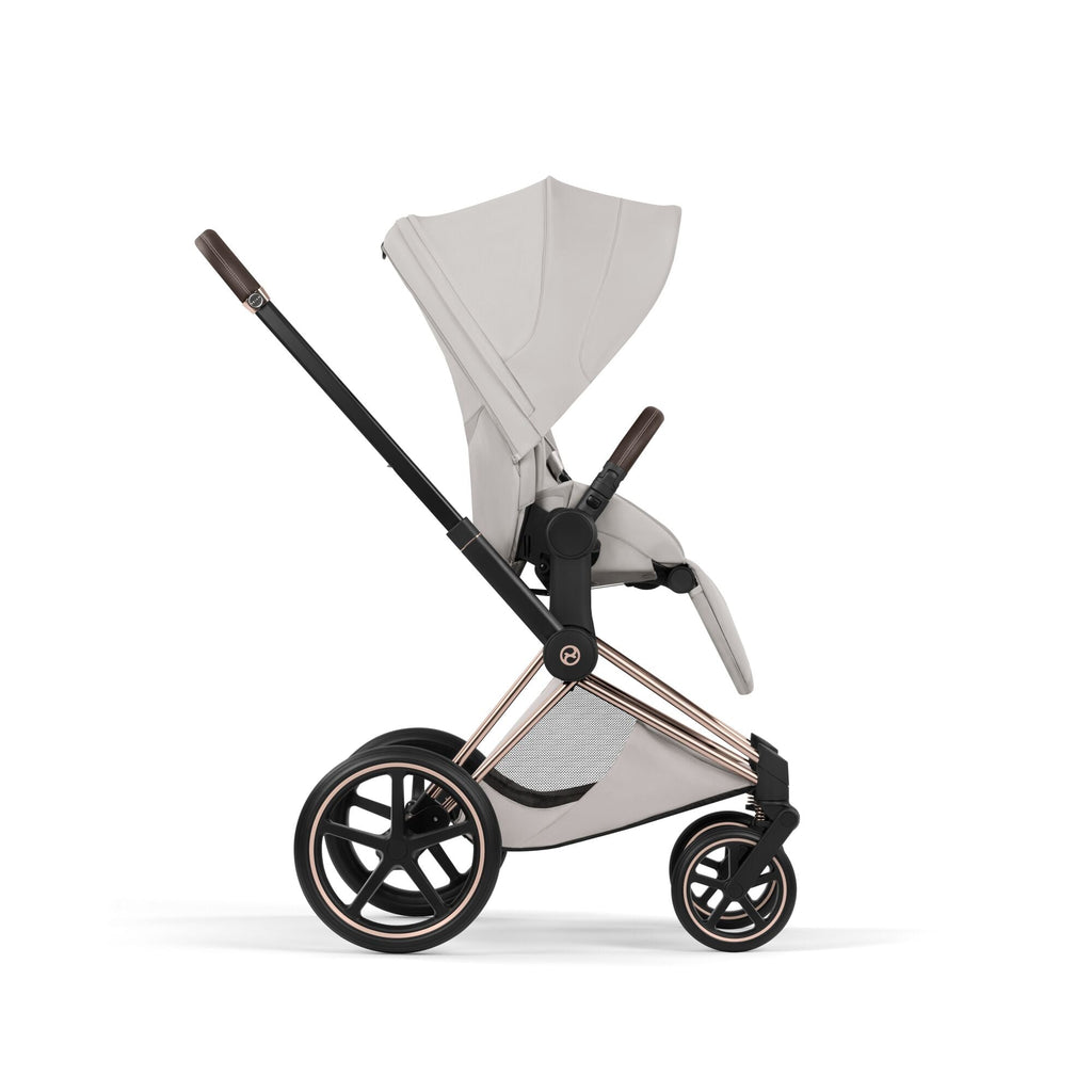 Cybex Priam Style Pushchair - City Grey with Rose Gold Frame