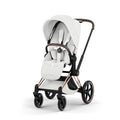 Cybex Priam Style Pushchair - Off White with Rose Gold Frame