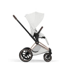 Cybex Priam Style Pushchair - Off White with Rose Gold Frame