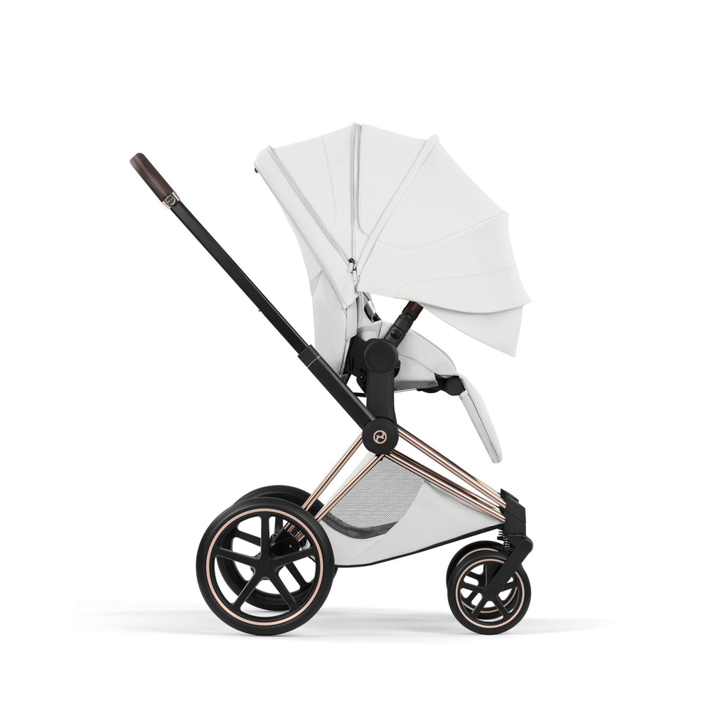 Cybex Priam Style Pushchair - Off White with Rose Gold Frame