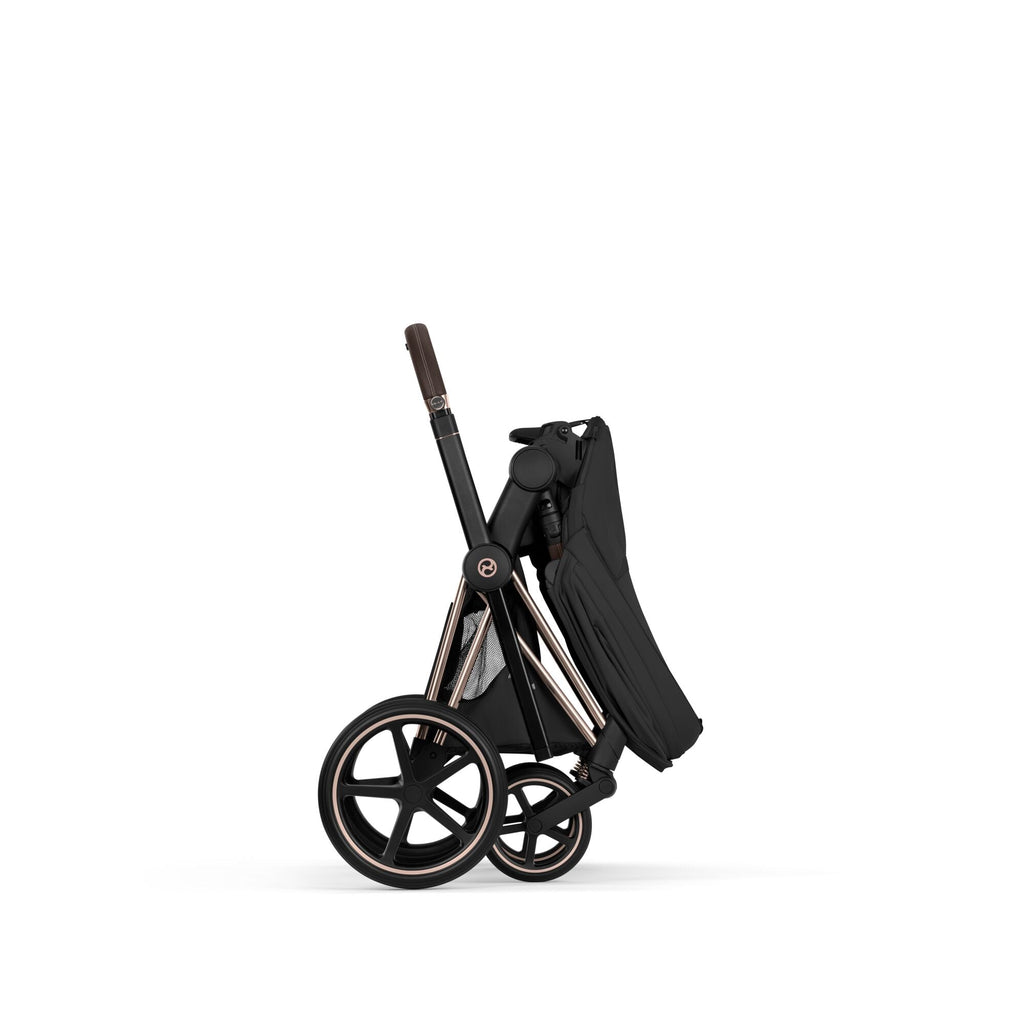 Cybex Priam Style Pushchair - Sepia Black with Rose Gold Frame