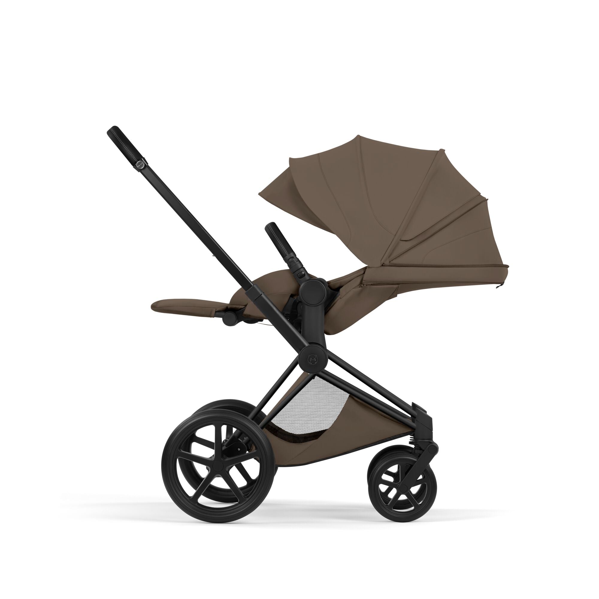 Cybex Priam Style Pushchair - Coconut Brown with Chrome Brown Frame