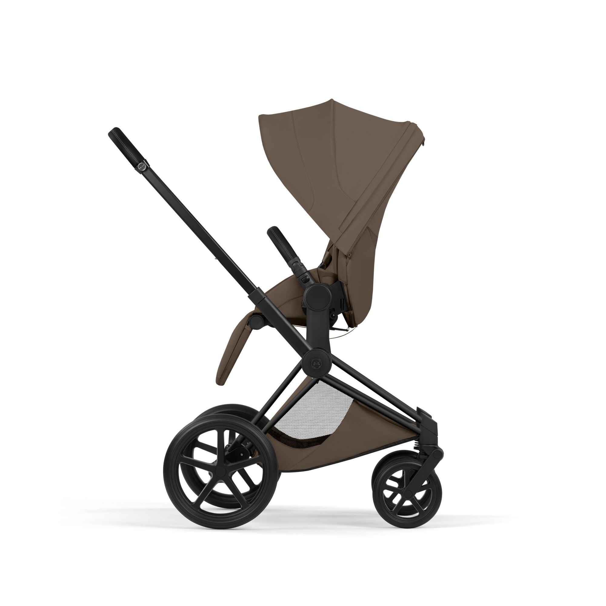 Cybex Priam Style Pushchair - Coconut Brown with Chrome Brown Frame