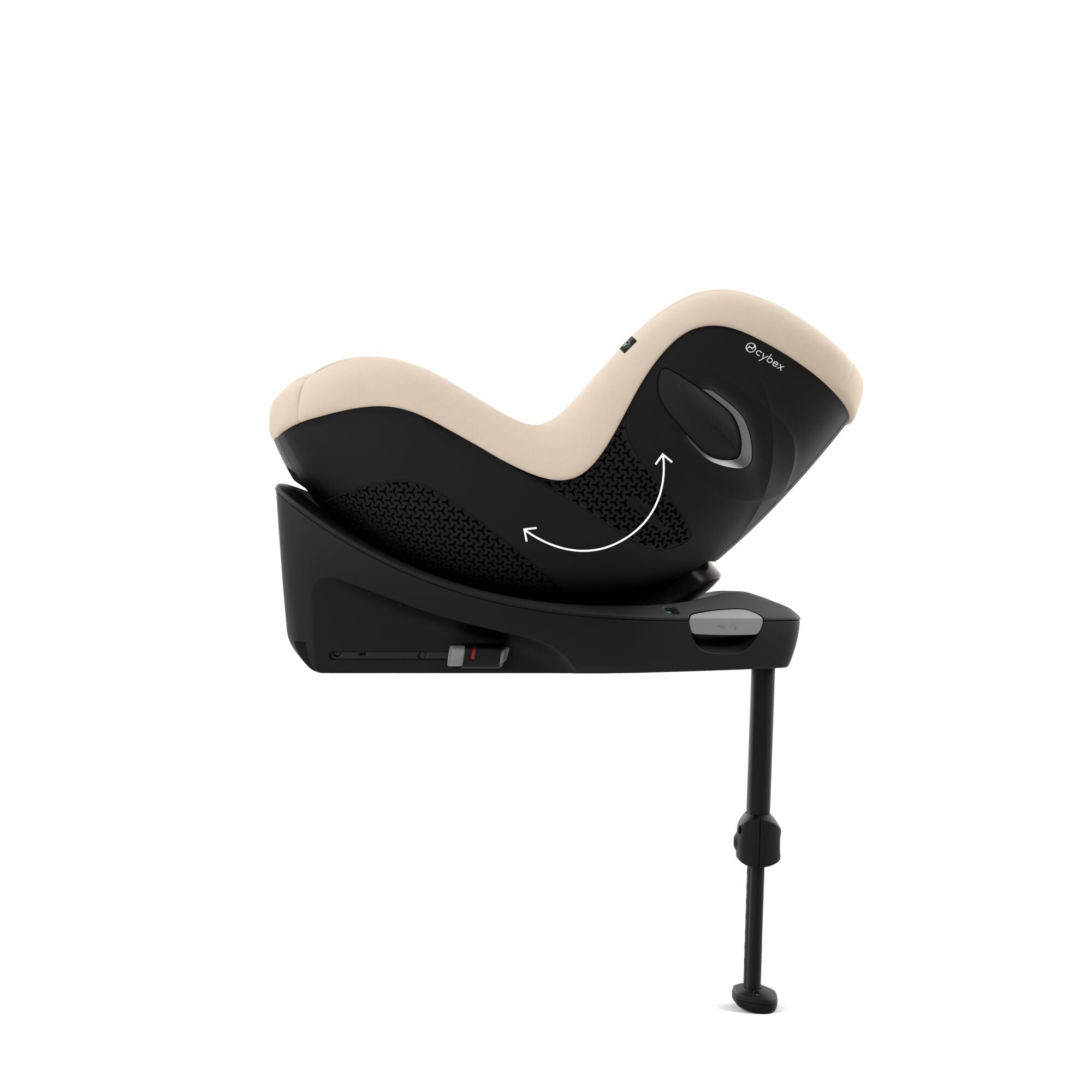 CYBEX Sirona Gi i-Size 360° Rotating ISOFIX Toddler Car Seat - Almond Beige