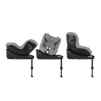 CYBEX Sirona Gi i-Size PLUS 360° Rotating ISOFIX Toddler Car Seat - Stone Grey