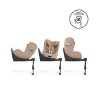 Cybex Sirona T i-Size Plus Car Seat - Cozy Beige